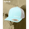 image:imageHurley Mens Trucker Hat  Corp Snap Back Comfortable Curved Bill with Adjustable Snap Closure  Trucker Hats for MenTopaz Mist
