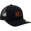 image:imageHurley Mens Trucker Hat  Flexible Quick Dry Fairway Mesh Trucker Hat for Men with Snapback Closure  Classic Mens CapsBlack