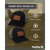 image:imageHurley Mens Trucker Hat  Flexible Quick Dry Fairway Mesh Trucker Hat for Men with Snapback Closure  Classic Mens CapsBlack Old