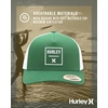 image:imageHurley Mens Trucker Hat  Flexible Quick Dry Fairway Mesh Trucker Hat for Men with Snapback Closure  Classic Mens CapsDark Green