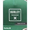 image:imageHurley Mens Trucker Hat  Flexible Quick Dry Fairway Mesh Trucker Hat for Men with Snapback Closure  Classic Mens CapsDark Green