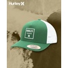 image:imageHurley Mens Trucker Hat  Flexible Quick Dry Fairway Mesh Trucker Hat for Men with Snapback Closure  Classic Mens CapsDark Green