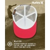 image:imageHurley Mens Trucker Hat  Flexible Quick Dry Fairway Mesh Trucker Hat for Men with Snapback Closure  Classic Mens CapsDark Grey