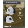 image:imageHurley Mens Trucker Hat  Flexible Quick Dry Fairway Mesh Trucker Hat for Men with Snapback Closure  Classic Mens CapsWolf Grey