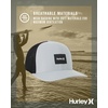 image:imageHurley Mens Trucker Hat  Flexible Quick Dry Fairway Mesh Trucker Hat for Men with Snapback Closure  Classic Mens CapsWolf Grey