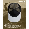 image:imageHurley Mens Trucker Hat  Flexible Quick Dry Fairway Mesh Trucker Hat for Men with Snapback Closure  Classic Mens CapsWolf Grey