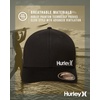 image:imageHurley mens One amp Only Corp Flexfit Perma Curve Bill Baseball HatBlack