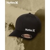 image:imageHurley mens One amp Only Corp Flexfit Perma Curve Bill Baseball HatBlack