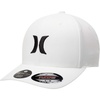 image:imageHurley Mens Baseball Cap  Lightweight Curved Bill H2O Dri Fitted Caps for MenWhiteBlack