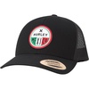 image:imageHurley Mens Trucker Hat  Flat Brim Mesh Baseball Cap and Hats for Men with Adjustable Snapback ClosureBlackGreen