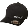 image:imageHurley mens One amp Only Corp Flexfit Perma Curve Bill Baseball HatBlack