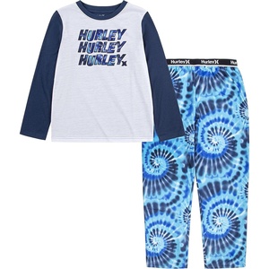 image:imageHurley Boys Pajama 2piece SetMidnight Navy Tie Dye