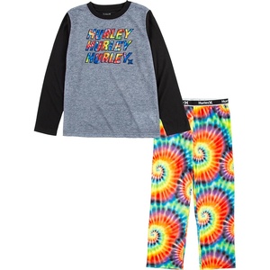 image:imageHurley Boys Pajama 2piece SetMulti Tie Dye