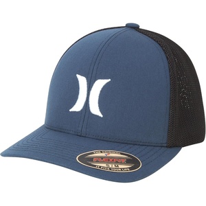 image:imageHurley Mens Baseball Cap  Laguna Icon Mesh Stretch Trucker Hat with Curved Brim  Lightweight Breathable Fitted Hats for MenNavy