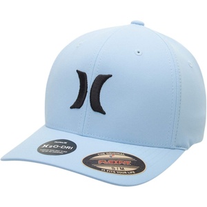 image:imageHurley Mens Baseball Cap  Moisture Wicking Curved Brim Flexfit Fitted Hats for Men with H2ODri Sweatband Sizes SXLBlue