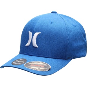 image:imageHurley Mens Baseball Cap  Moisture Wicking Curved Brim Flexfit Fitted Hats for Men with H2ODri Sweatband Sizes SXLBlue Beyond