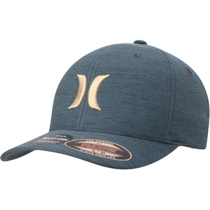 image:imageHurley Mens Baseball Cap  Moisture Wicking Curved Brim Flexfit Fitted Hats for Men with H2ODri Sweatband Sizes SXLSpruce Fog