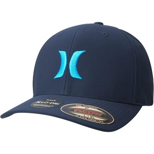 image:imageHurley Mens Baseball Cap  Moisture Wicking Curved Brim Flexfit Fitted Hats for Men with H2ODri Sweatband Sizes SXLUniversity Blue