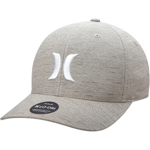 image:imageHurley Mens Baseball Cap  Moisture Wicking Curved Brim Flexfit Fitted Hats for Men with H2ODri Sweatband Sizes SXLWheat