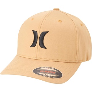 image:imageHurley Mens Baseball Cap  Moisture Wicking Quick Dry Textured Fitted Hats for Men with Curved BrimGold Suede