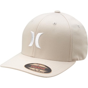 image:imageHurley Mens Baseball Cap  Moisture Wicking Quick Dry Textured Fitted Hats for Men with Curved BrimLight Bone