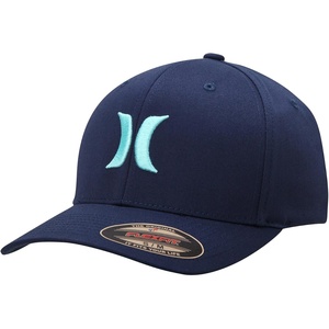 image:imageHurley Mens Baseball Cap  Moisture Wicking Quick Dry Textured Fitted Hats for Men with Curved BrimMystic Navy
