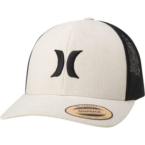 image:imageHurley Mens Caps  Del Mar Mesh Panel Baseball Cap Trucker Hat  Snap Back Hats for MenKhaki