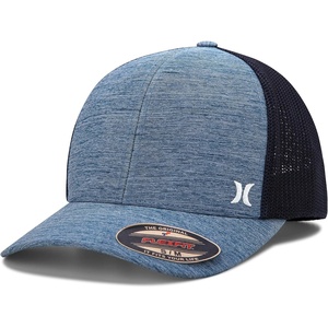 image:imageHurley Mens Caps  Mini Icon Mesh Panel Baseball Cap  Fitted Hats for MenMystic Navy