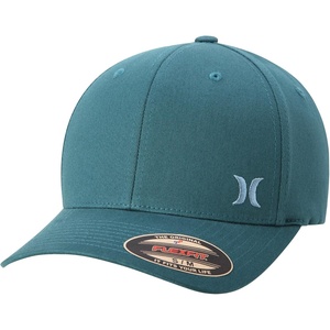 image:imageHurley Mens Hat  Curved Brim Stretch Fitted CapAurora Green