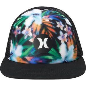 image:imageHurley Mens One amp Only Square Trucker Baseball CapBlackBlack