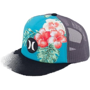 image:imageHurley Mens One amp Only Square Trucker Baseball CapLt Aqua