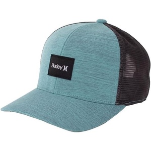 image:imageHurley Mens Trucker Hat  Flexible Quick Dry Fairway Mesh Trucker Hat for Men with Snapback Closure  Classic Mens CapsAurora Green