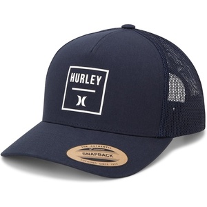 image:imageHurley Mens Trucker Hat  Flexible Quick Dry Fairway Mesh Trucker Hat for Men with Snapback Closure  Classic Mens CapsNavy