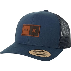 image:imageHurley Mens Trucker Hat  Flexible Quick Dry Fairway Mesh Trucker Hat for Men with Snapback Closure  Classic Mens CapsObsidian Blue