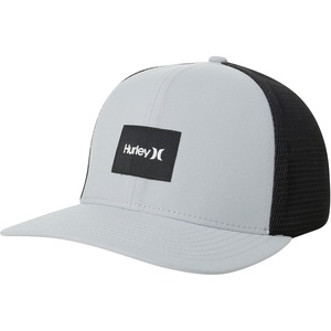 image:imageHurley Mens Trucker Hat  Flexible Quick Dry Fairway Mesh Trucker Hat for Men with Snapback Closure  Classic Mens CapsWolf Grey