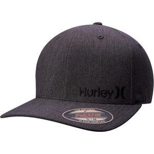 image:imageHurley mens One amp Only Corp Flexfit Perma Curve Bill Baseball HatDark Grey