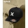 image:imageHurley Mens Cap  One and Only Trucker Flexfit Hat Baseball Cap for MenBlackWhite Logo