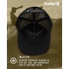 image:imageHurley Mens Caps  H2ODri League Baseball Caps for Men with Snapback Closure  Classic Mens Trucker Hats SXLBlack