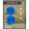 image:imageHurley Mens Caps  H2ODri League Baseball Caps for Men with Snapback Closure  Classic Mens Trucker Hats SXLBlue Beyond