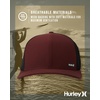 image:imageHurley Mens Caps  H2ODri League Baseball Caps for Men with Snapback Closure  Classic Mens Trucker Hats SXLBurgundyBlack