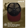 image:imageHurley Mens Caps  H2ODri League Baseball Caps for Men with Snapback Closure  Classic Mens Trucker Hats SXLBurgundyBlack