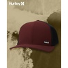 image:imageHurley Mens Caps  H2ODri League Baseball Caps for Men with Snapback Closure  Classic Mens Trucker Hats SXLBurgundyBlack
