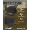 image:imageHurley Mens Caps  H2ODri League Baseball Caps for Men with Snapback Closure  Classic Mens Trucker Hats SXLDark Smoke Grey