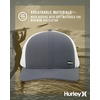 image:imageHurley Mens Caps  H2ODri League Baseball Caps for Men with Snapback Closure  Classic Mens Trucker Hats SXLGreyWhite