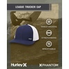 image:imageHurley Mens Caps  H2ODri League Baseball Caps for Men with Snapback Closure  Classic Mens Trucker Hats SXLObsidian