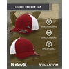 image:imageHurley Mens Caps  H2ODri League Baseball Caps for Men with Snapback Closure  Classic Mens Trucker Hats SXLRed