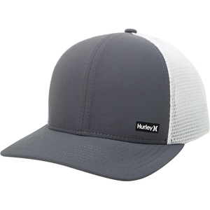 image:imageHurley Mens Caps  H2ODri League Baseball Caps for Men with Snapback Closure  Classic Mens Trucker Hats SXLGreyWhite