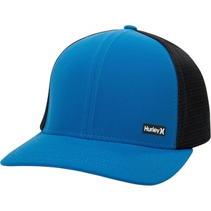 image:imageHurley Mens Caps  H2ODri League Baseball Caps for Men with Snapback Closure  Classic Mens Trucker Hats SXLIndustrial Blue