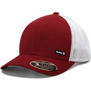 image:imageHurley Mens Caps  H2ODri League Baseball Caps for Men with Snapback Closure  Classic Mens Trucker Hats SXLRed