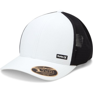 image:imageHurley Mens Caps  H2ODri League Baseball Caps for Men with Snapback Closure  Classic Mens Trucker Hats SXLWhite